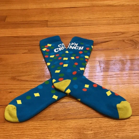 Captain Crunch Cereal Fun Pantone Socks (Brand New) - Picture 6 of 8